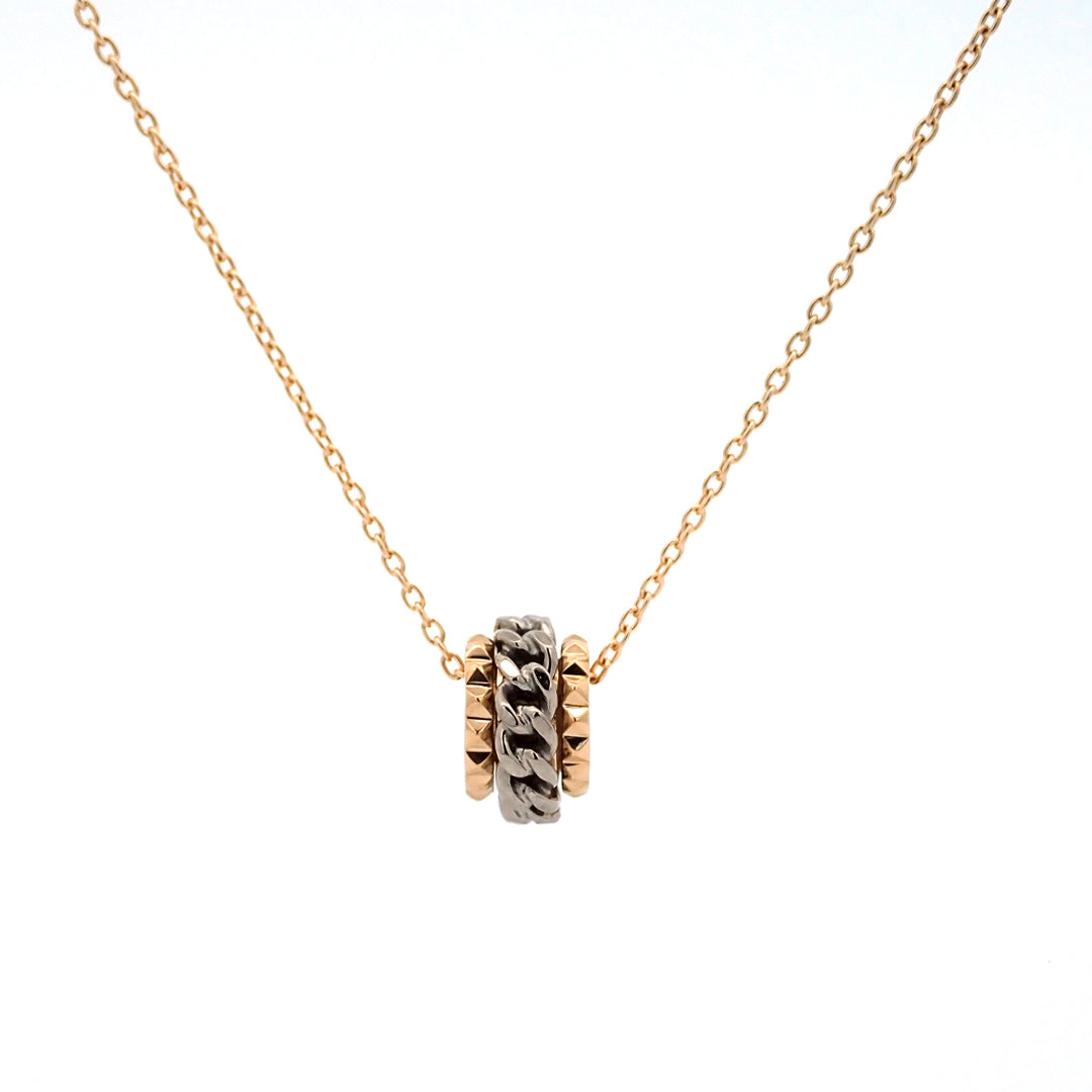 Chain Rings Pendant - 8N14